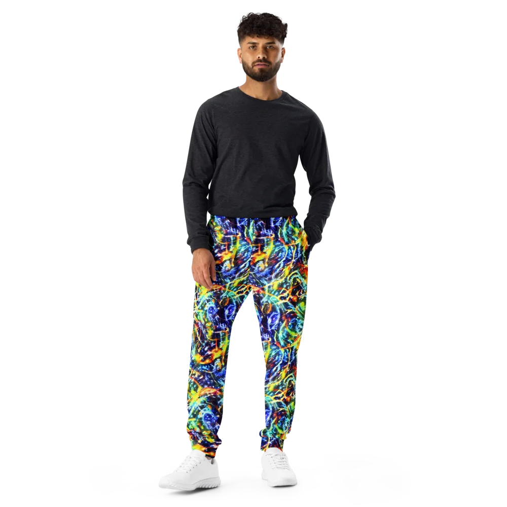 Atomic Lagoon on Men's Joggers — Front