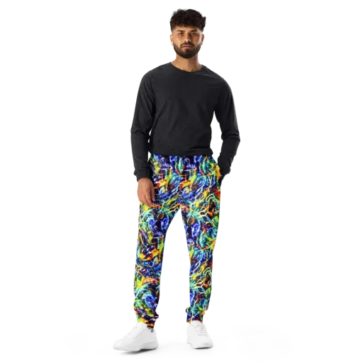 Atomic Lagoon on a Men's Joggers