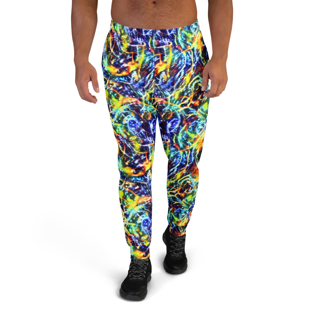 Atomic Lagoon on Men's Joggers — Front