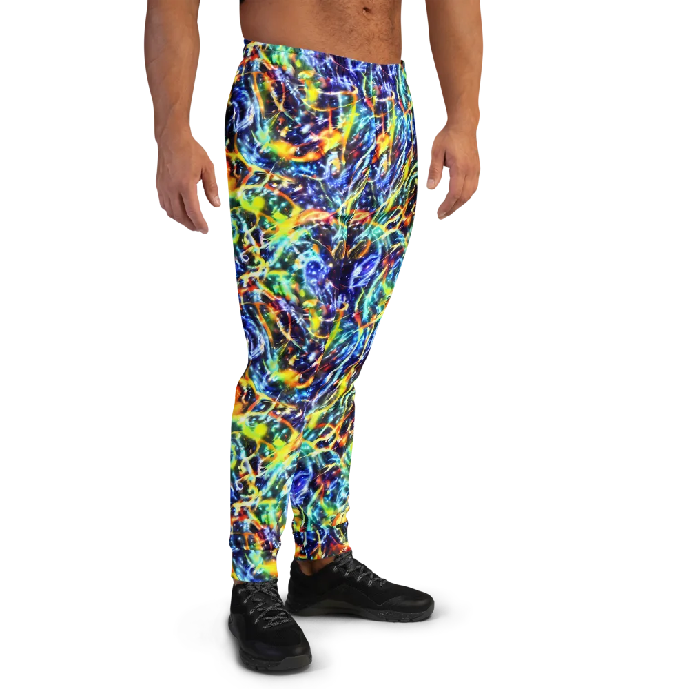 Atomic Lagoon on Men's Joggers — Right
