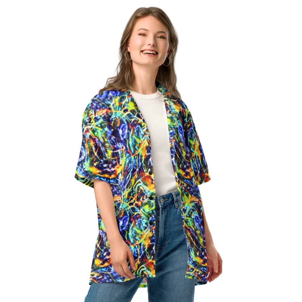 Atomic Lagoon on Button Shirt — Front