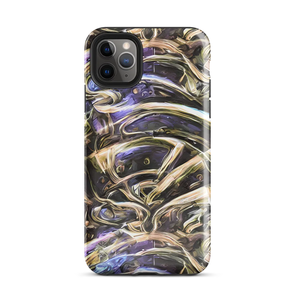Violet Riptide on Tough Case for iPhone® — Front
