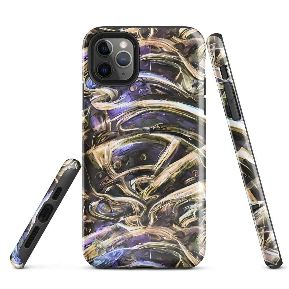 Violet Riptide on Tough Case for iPhone® — Front