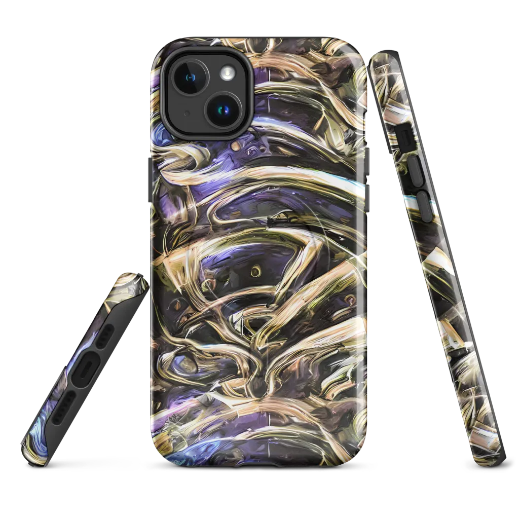 Violet Riptide on MagSafe Tough Case for iPhone® — Front