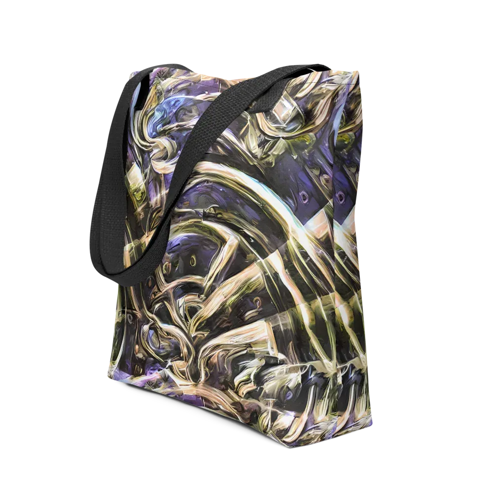Violet Riptide on Tote Bag — Front