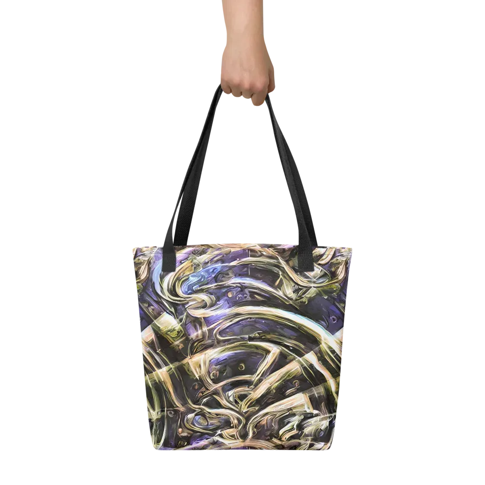 Violet Riptide on Tote Bag — Front