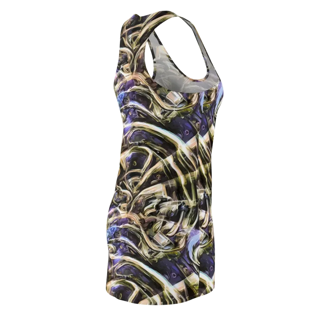 Violet Riptide on Racerback Dress — Back Side