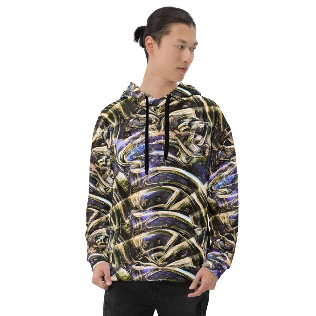 Violet Riptide on Hoodie — Front