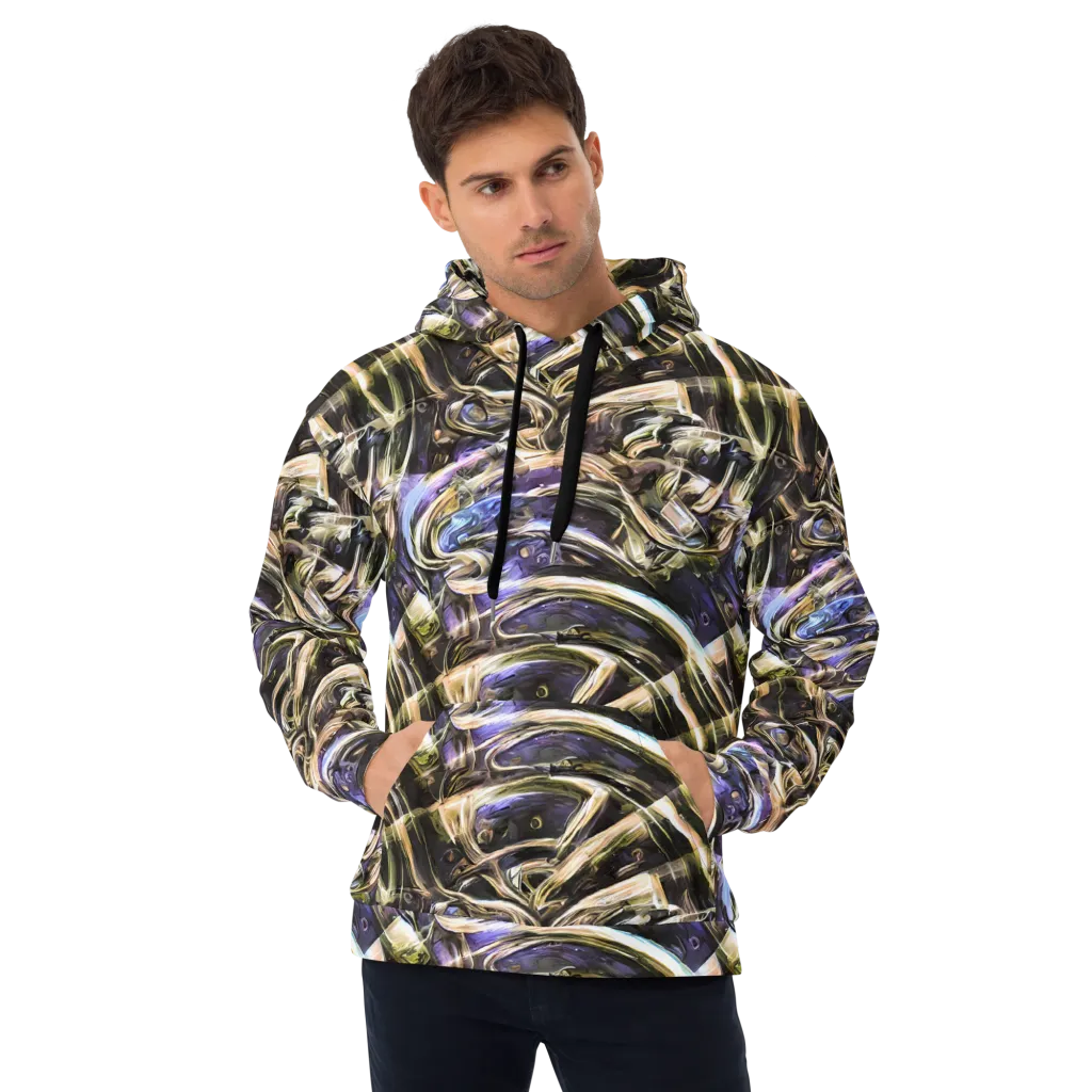 Violet Riptide on Hoodie — Front