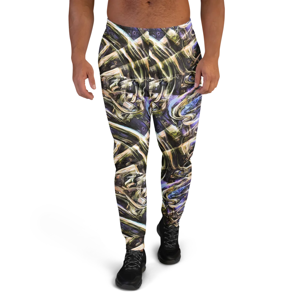 Violet Riptide on Men's Joggers — Front