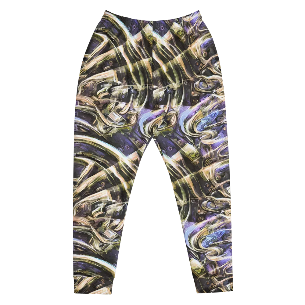 Violet Riptide on Men's Joggers — Front
