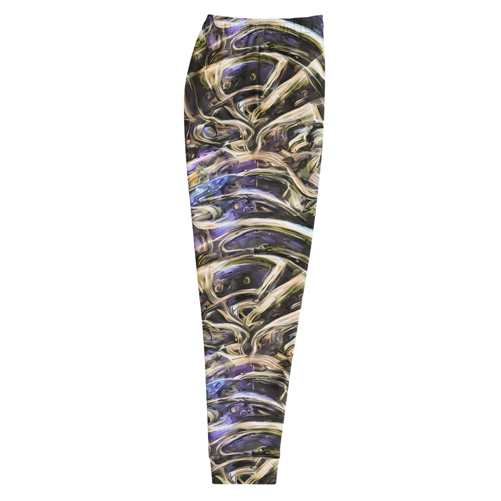 Violet Riptide on Men's Joggers — Right