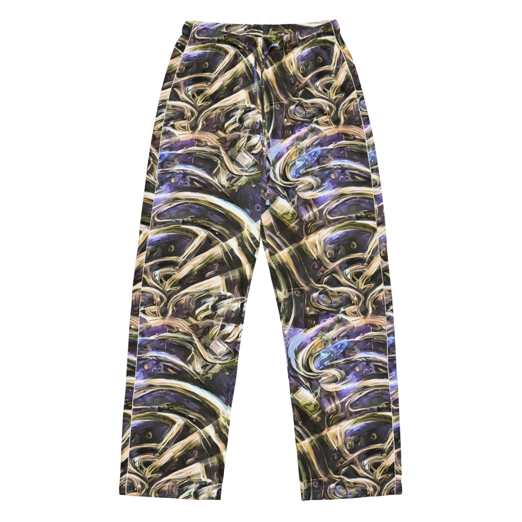 Violet Riptide on Women's Pajama Pants — Front