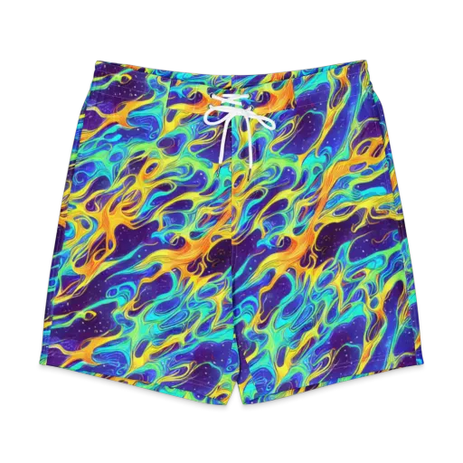 Prism Orbit on a Men's Board Shorts