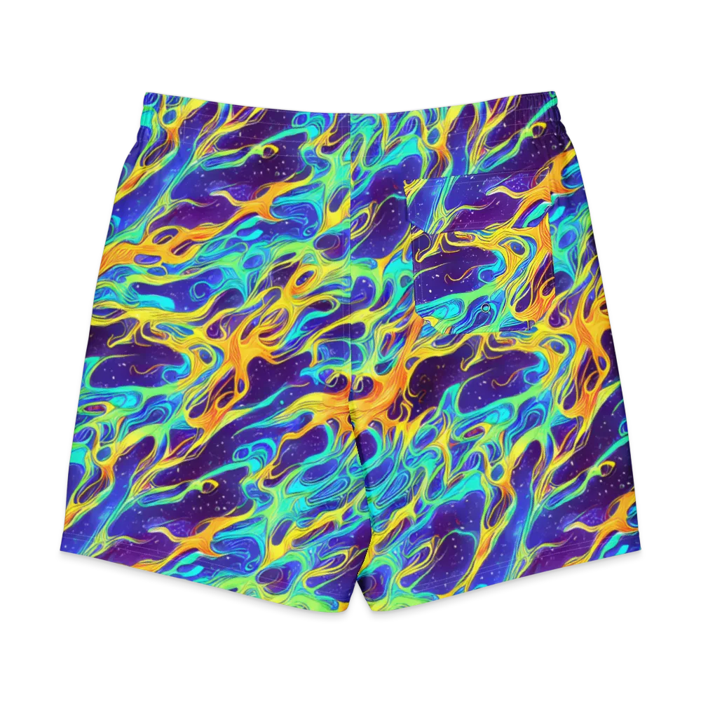 Prism Orbit on Men's Board Shorts — Back