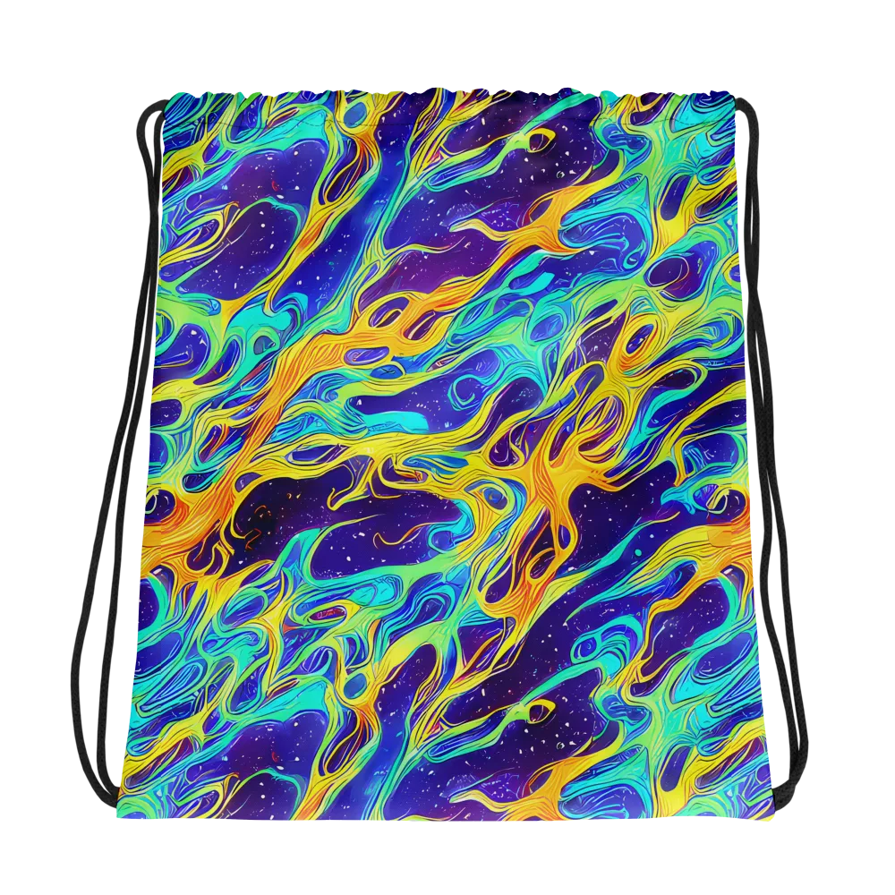 Prism Orbit on Drawstring Bag — Photo