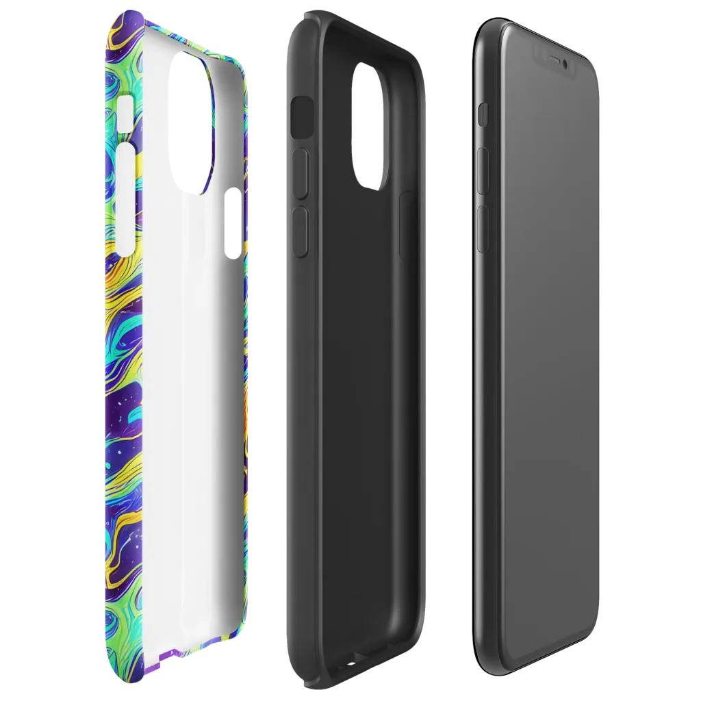 Prism Orbit on Tough Case for iPhone® — Right