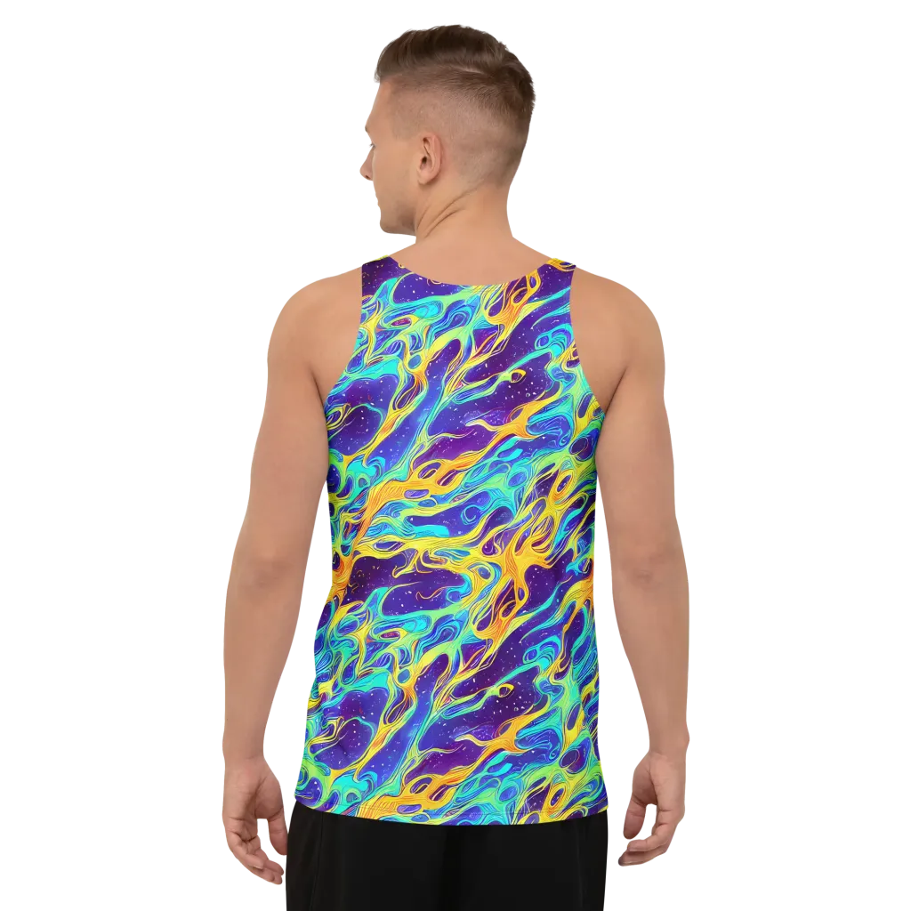 Prism Orbit on Men's Tank Top — Back
