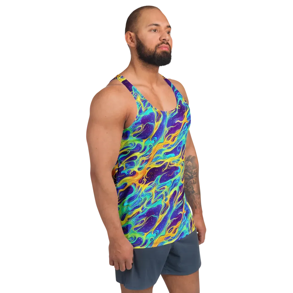 Prism Orbit on Men's Tank Top — Right Front