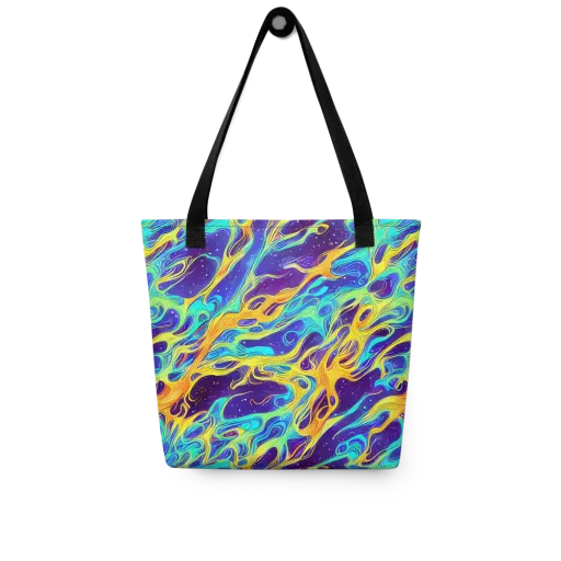 Prism Orbit on a Tote Bag