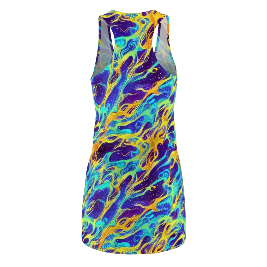 Prism Orbit on Racerback Dress — Back