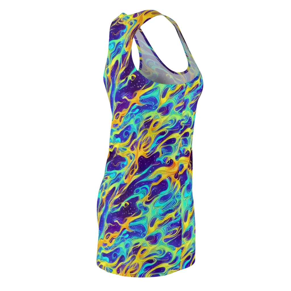 Prism Orbit on Racerback Dress — Back Side