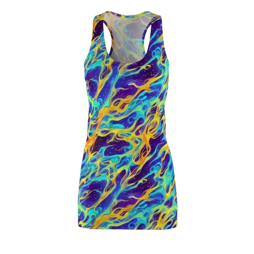 Prism Orbit on a Racerback Dress