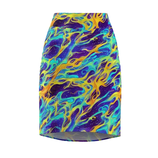 Prism Orbit on a Pencil Skirt