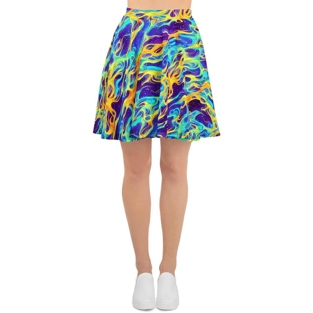 Prism Orbit on Skater Skirt — Front