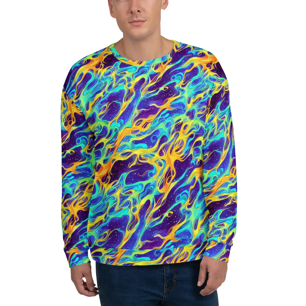 Prism Orbit on Sweatshirt — Front