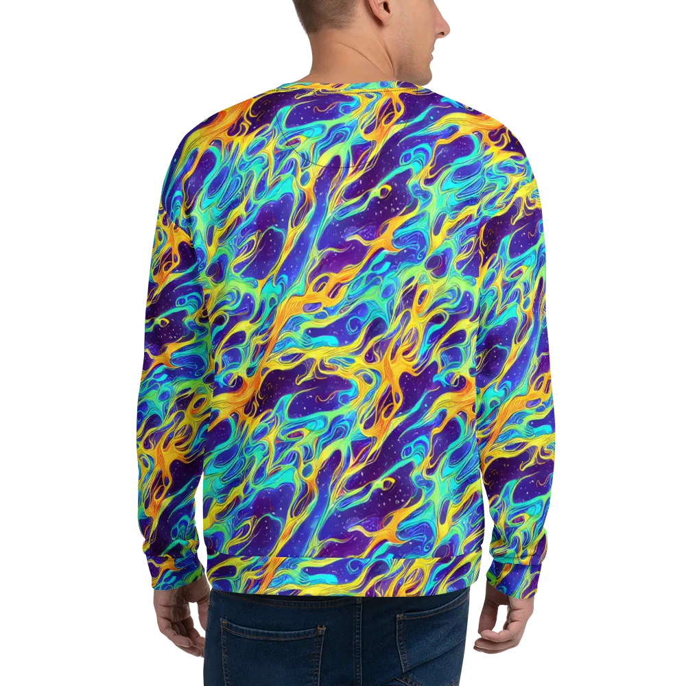 Prism Orbit on Sweatshirt — Back