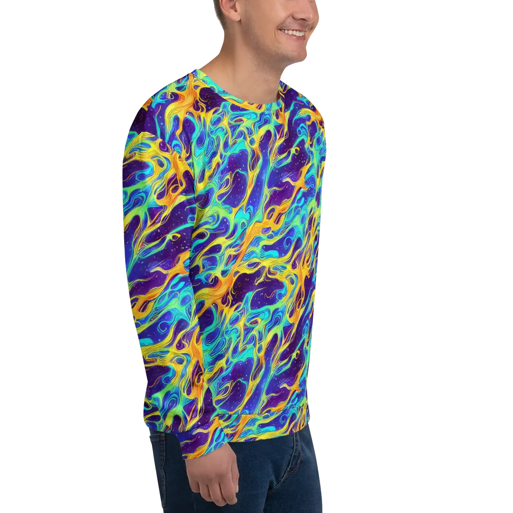 Prism Orbit on Sweatshirt — Right Front