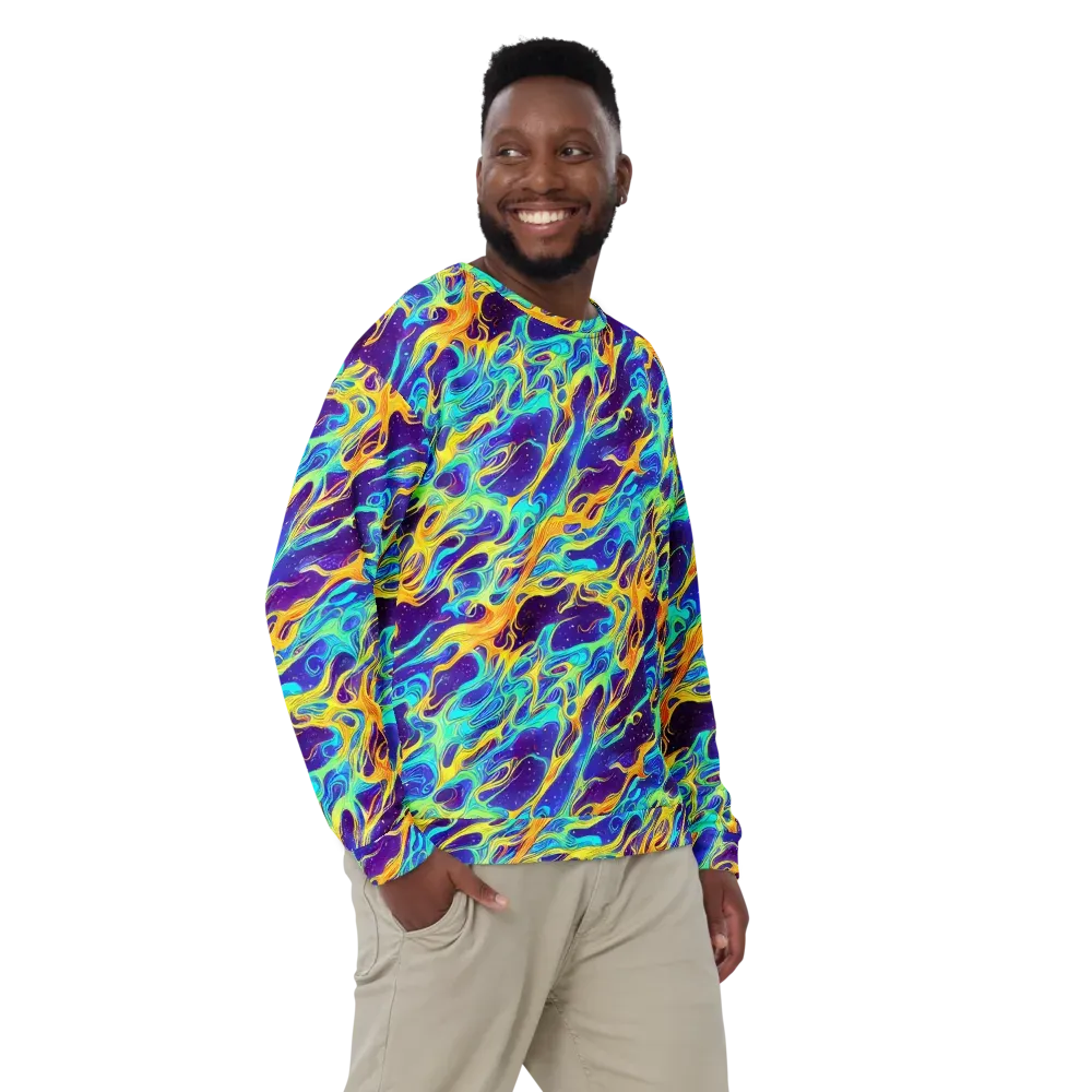 Prism Orbit on Sweatshirt — Front