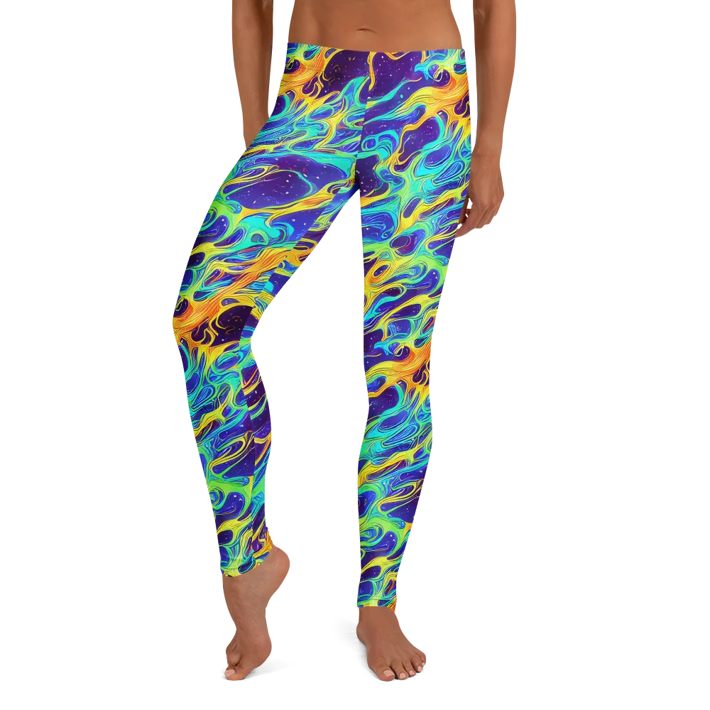 Prism Orbit on Leggings — Front