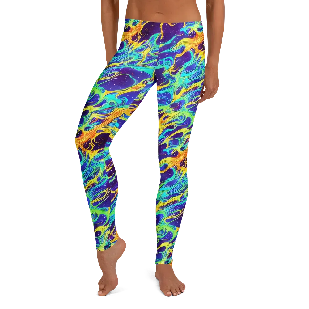 Prism Orbit on Leggings — Front