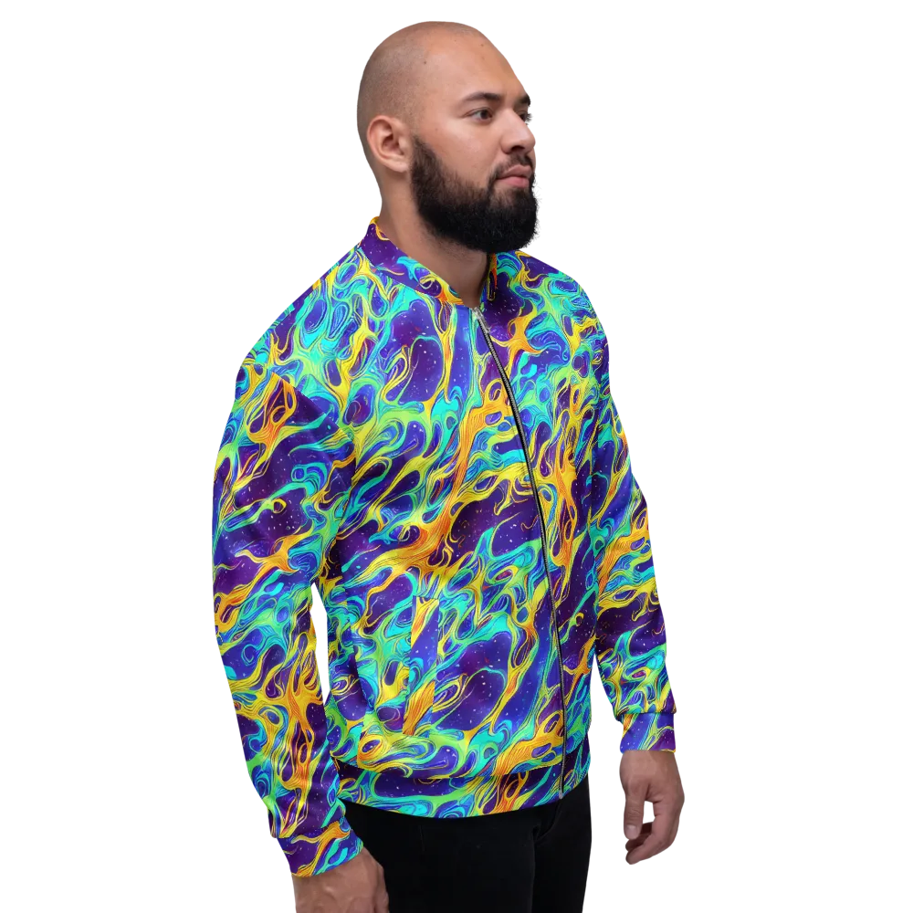 Prism Orbit on Bomber Jacket — Right