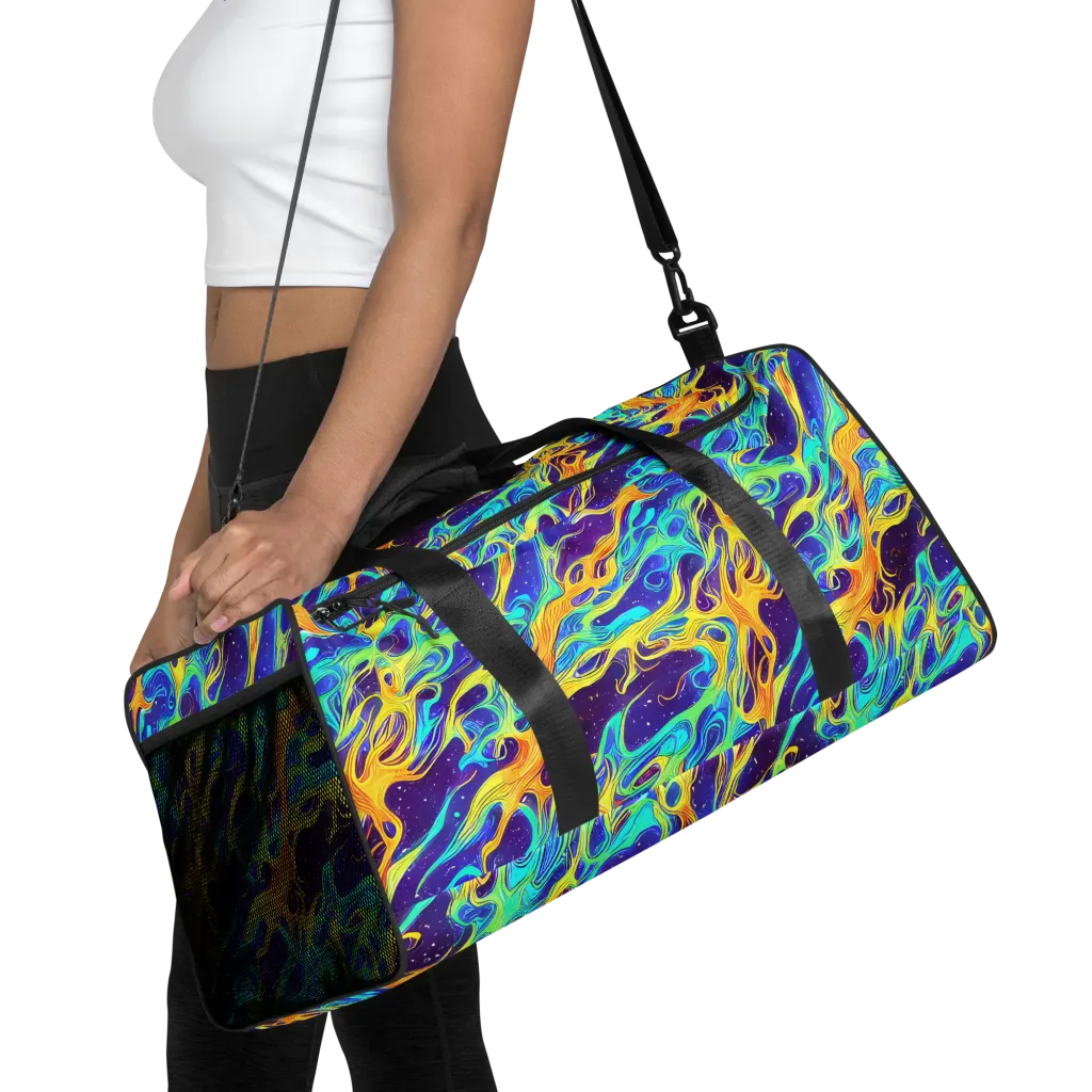 Prism Orbit on Duffle Bag — Front