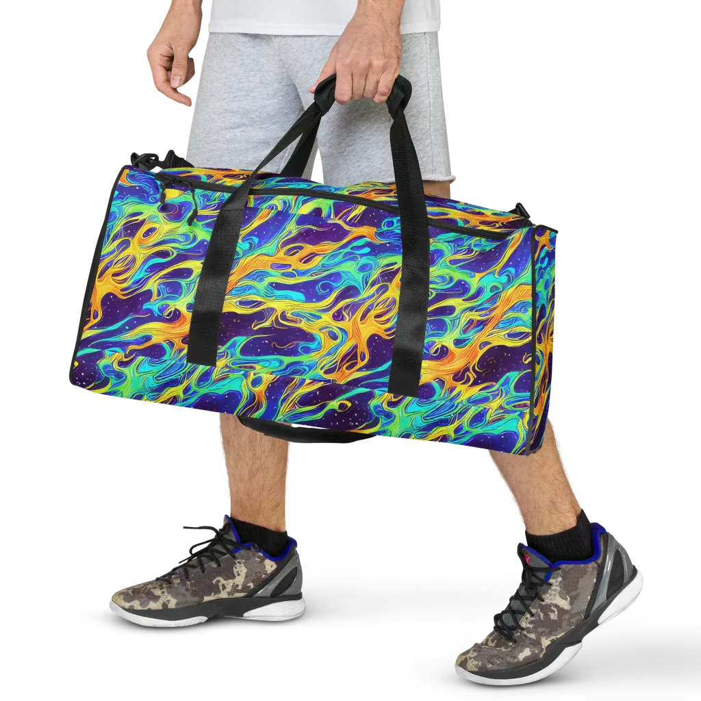 Prism Orbit on Duffle Bag — Front