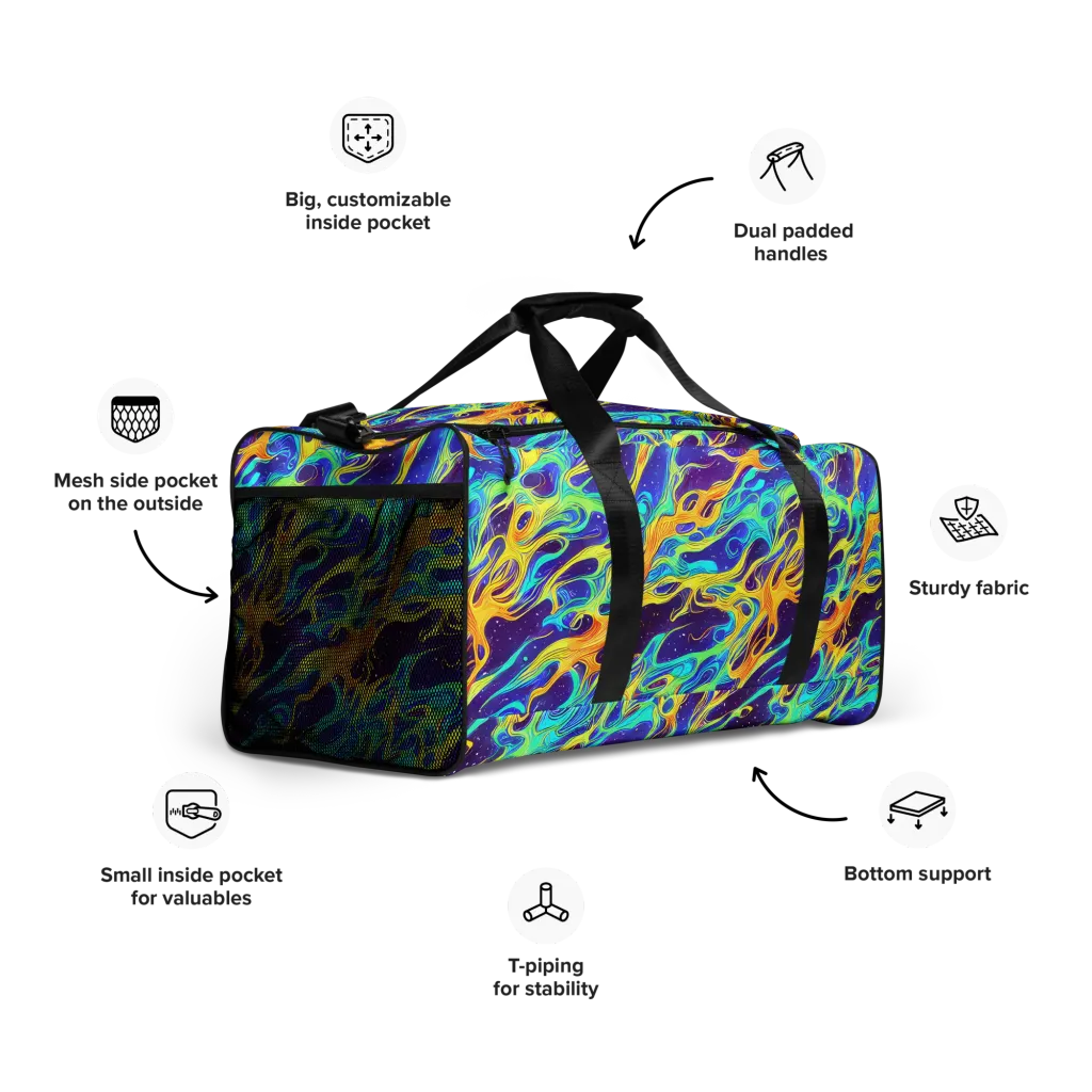 Prism Orbit on Duffle Bag — Right Front