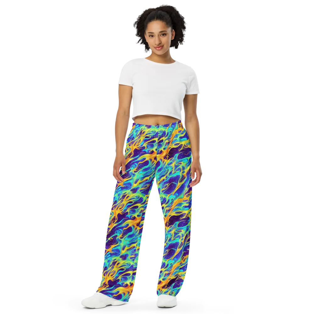 Prism Orbit on Wide-Leg Pants — Front