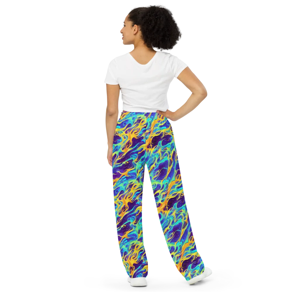 Prism Orbit on Wide-Leg Pants — Back