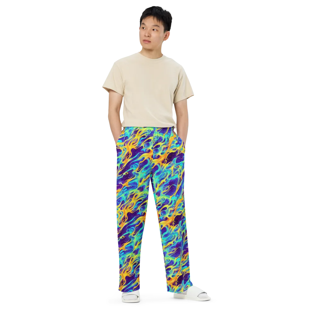 Prism Orbit on Wide-Leg Pants — Front