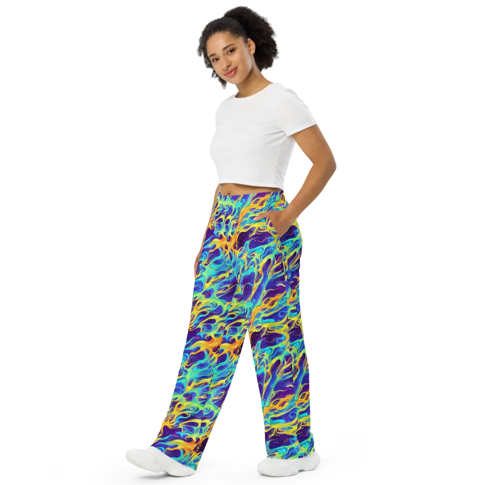 Prism Orbit on Wide-Leg Pants — Left Front