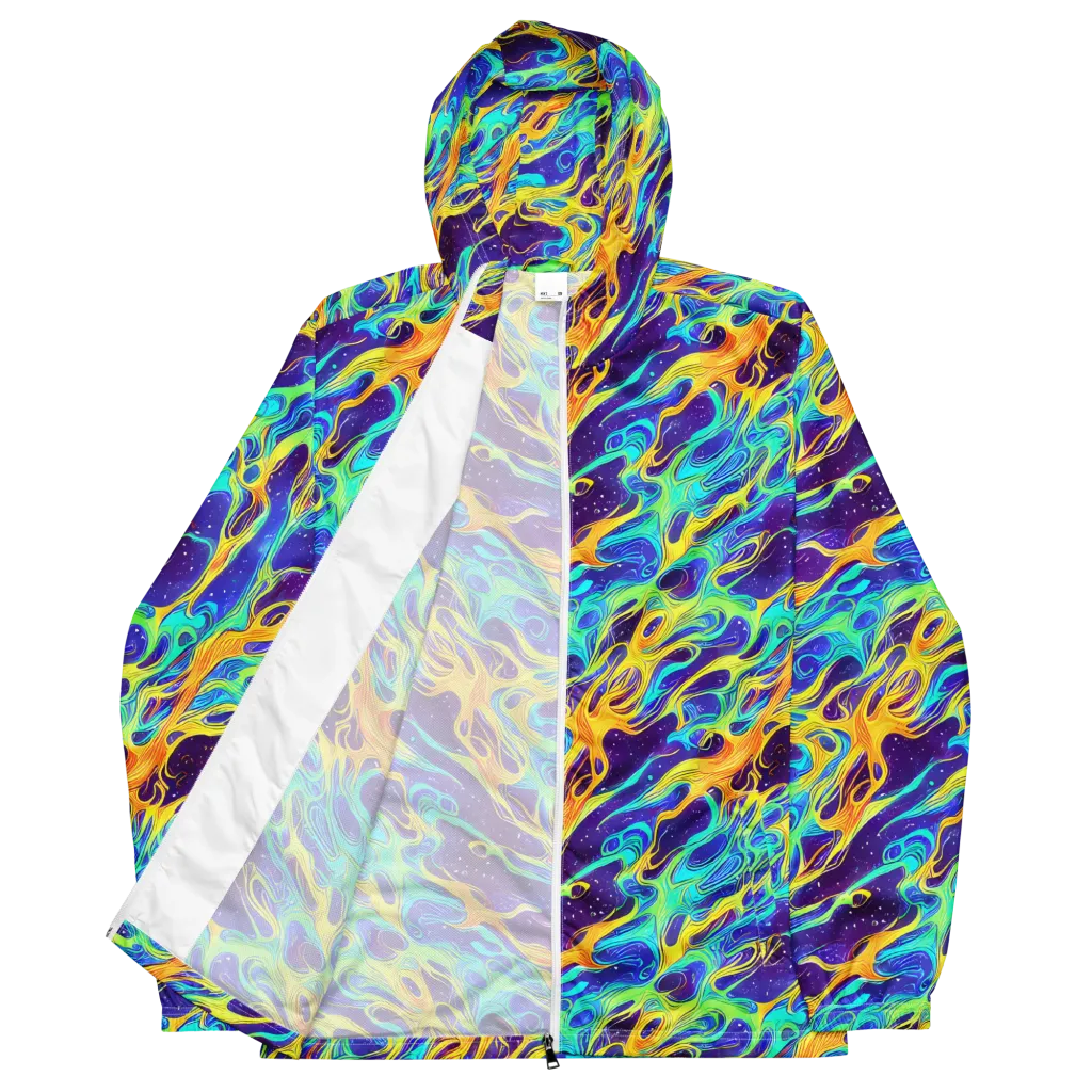 Prism Orbit on Men's Windbreaker — Front