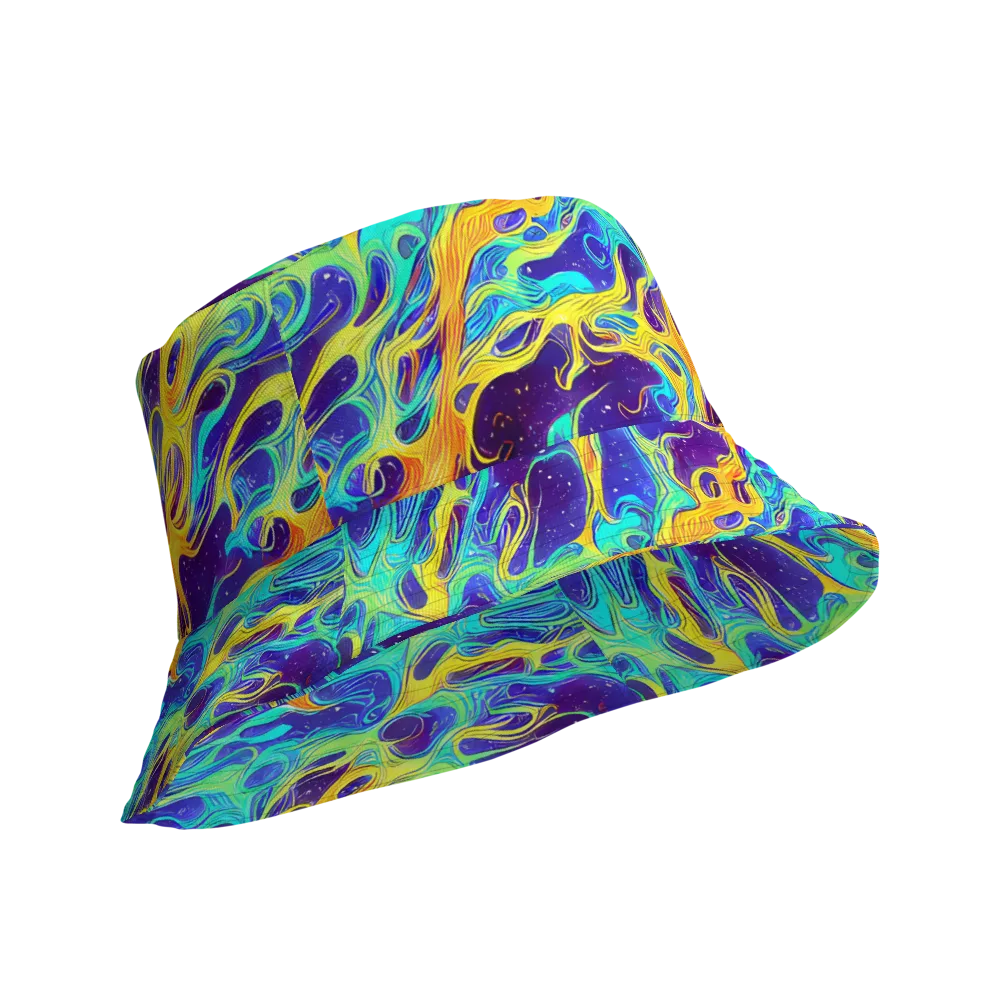 Prism Orbit on Reversible Bucket Hat — Product details Outside