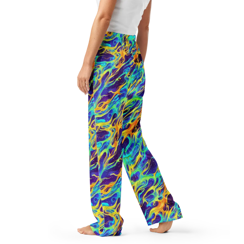 Prism Orbit on Women's Pajama Pants — Left