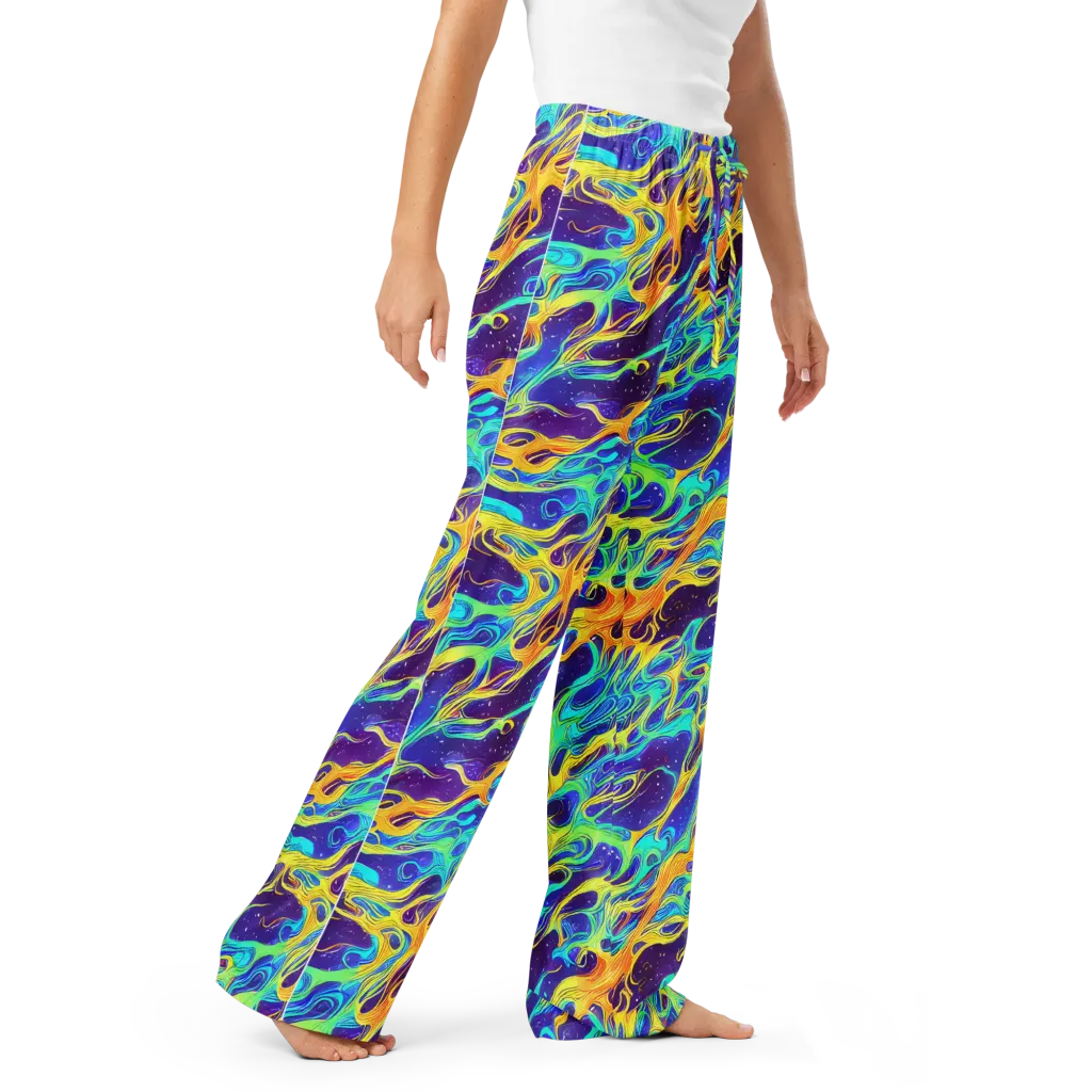 Prism Orbit on Women's Pajama Pants — Right Front
