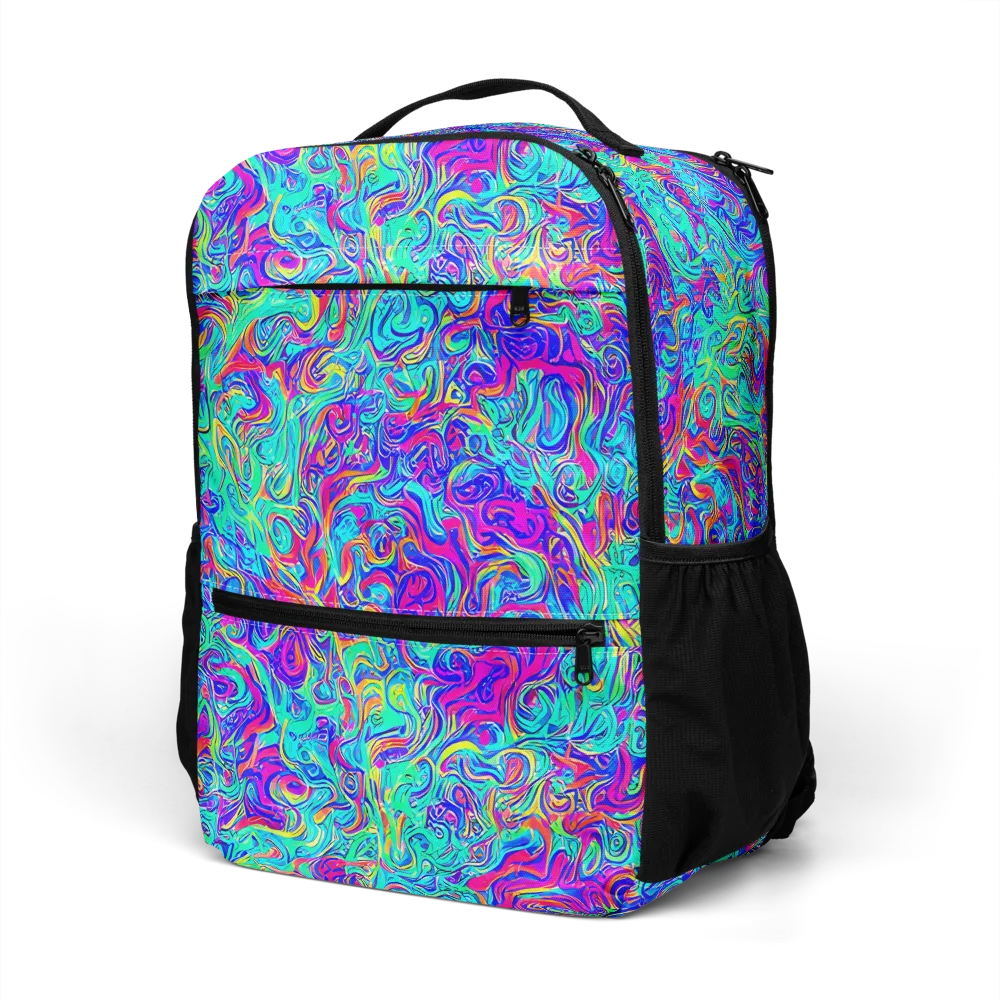 Liquid Pulse on Utility Backpack — Left Front