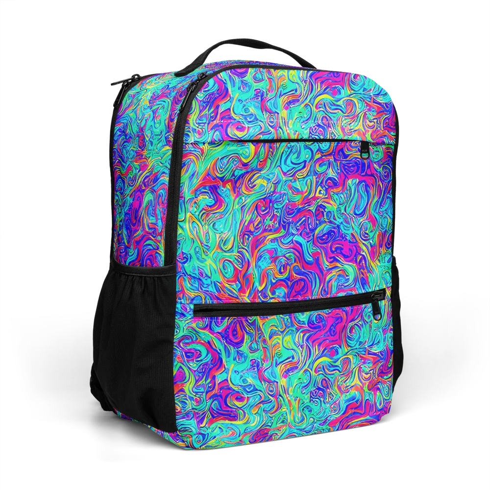 Liquid Pulse on Utility Backpack — Right Front