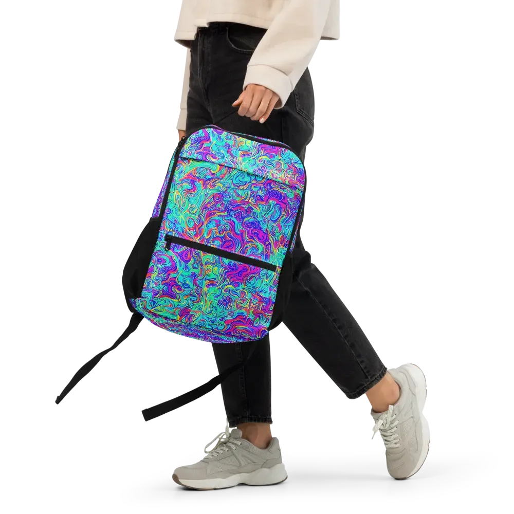 Liquid Pulse on Utility Backpack — Front